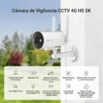 Camara 4G Ezviz H5 2K 3MP   (CS-H5-R201-1H3KFL4GA(4mm)(AM-STD)(Mul))  EZVIZ