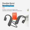 Auriculares Deportivos Alova Quartet Ipx4 Bluetooth