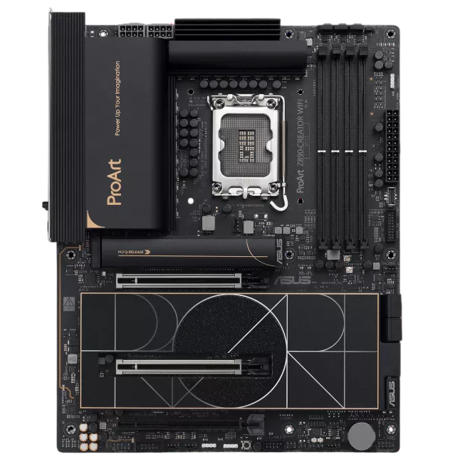 Combo Asus Mother ProArt Z890-Creator WiFi, LC ROG Ryuo IV 360 y Fuente 1000W Platinum