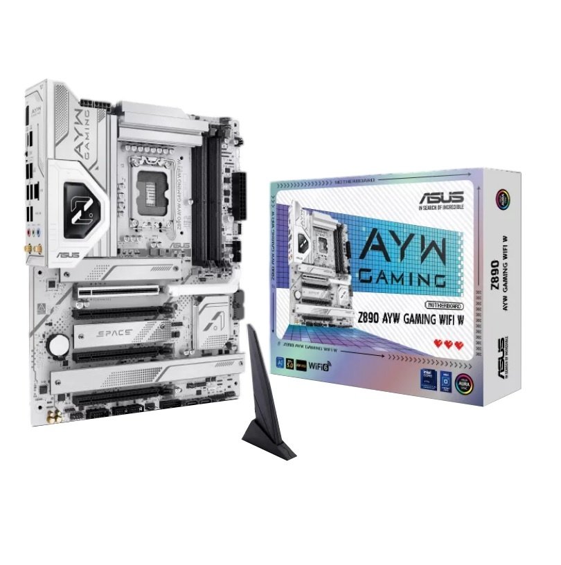 Combo Asus Mother AYW Gaming Z890 WiFi 6, LC III 360 y Fuente 1000W Gold