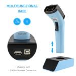 Lector de código de barras Netum 2D inalámbrico con base - Imagen 4