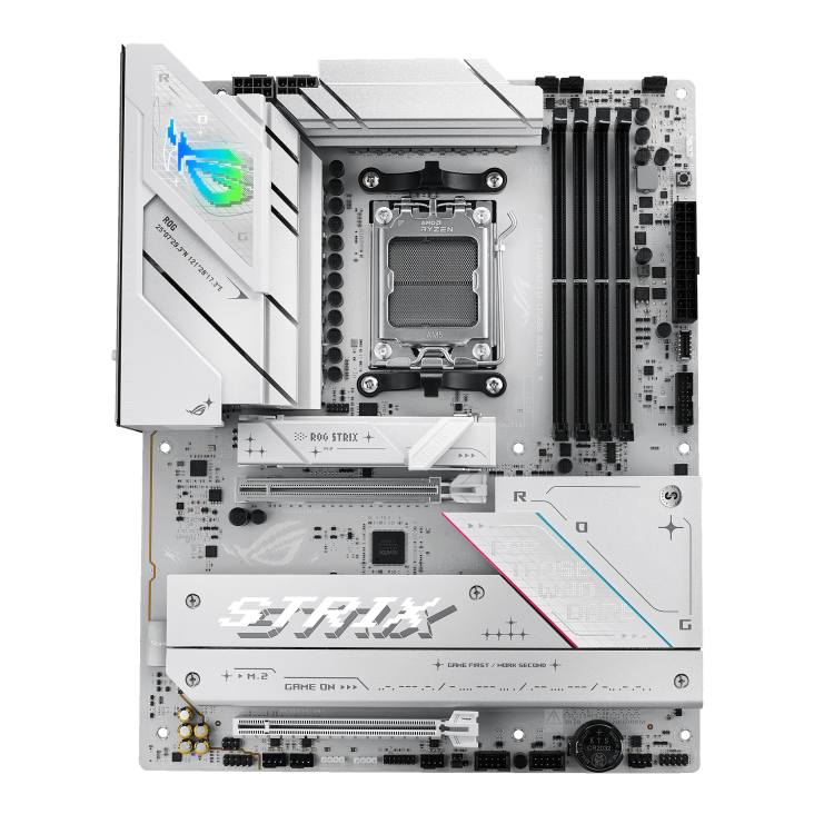 Combo Asus ROG Strix Mother B850-A WiFi 7, LC III 360 y Fuente 1000W Platinum