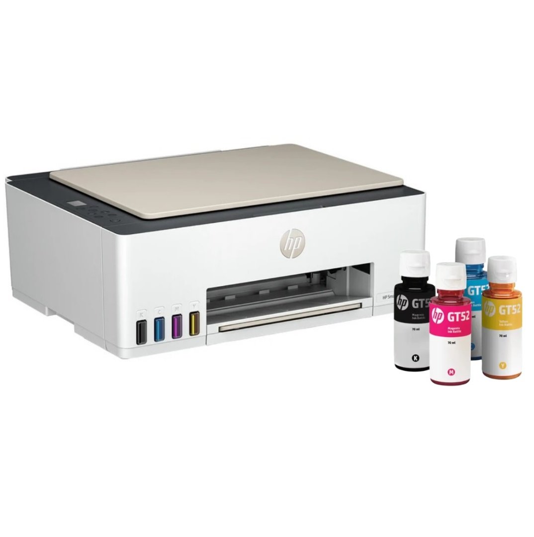 cdr-76dae4f377ed7e71270004bcc8c6e706 Combo Impresora Multifunción HP Smart Tank 583 Wi-Fi + 4 Tintas Extra - Imagen 1