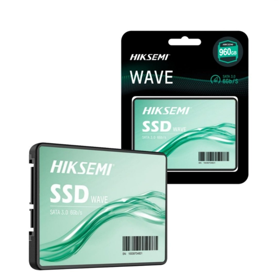 cdr-85dcef338823e1347f2661cd5bb8e758 Disco SSD Hiksemi Wave 960GB SATA III 2.5 pulgadas - Imagen 1