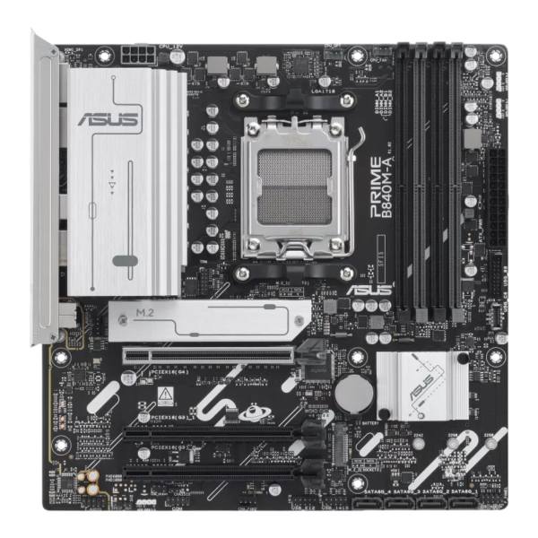 Combo Asus Mother B840M-A-CSM, Cooler LC 240 ARGB y Fuente 750W 80 Plus Bronze