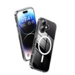 BH892 Case   Apple iPhone 16 Pro Max 6.9"  TPU Magnético  Transparente  Ice Magnet Series  USAMS - Imagen 4