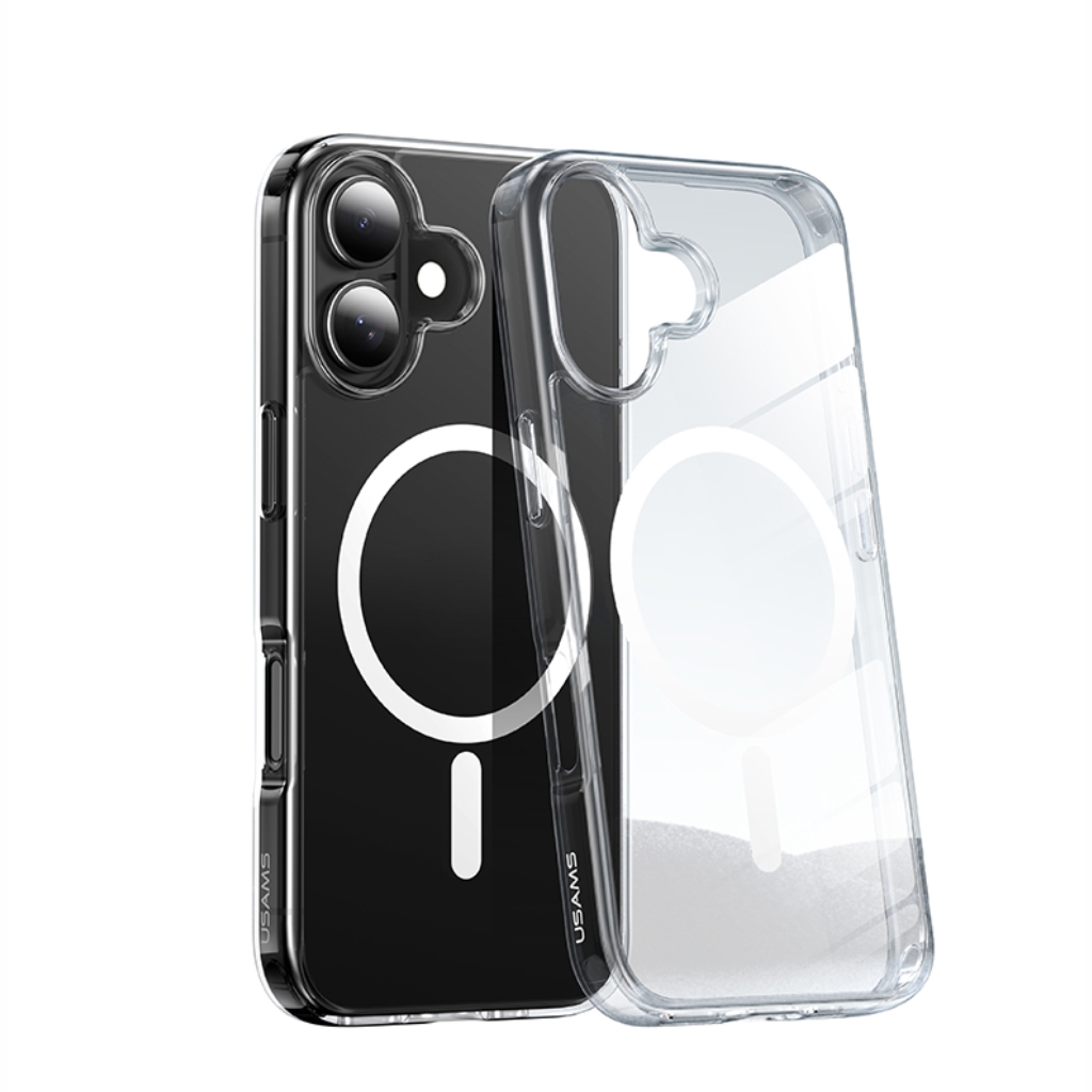 mancru-140255-ba88470b0fcb214e516a920d6e8c2ed3 BH890 Case Apple iPhone 16 Pro 6.3" TPU Magnético Transparente Ice Magnet Series USAMS - Imagen 1