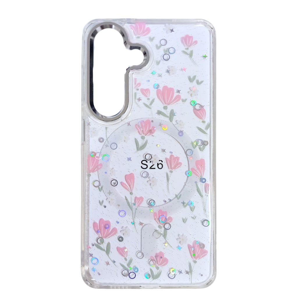 mancru-144120-b0800c7130b0159308af794a11867197 Case c/Diseño Compatible con Carga Magnética Samsung S26 Plus Plateado #3 - Imagen 1